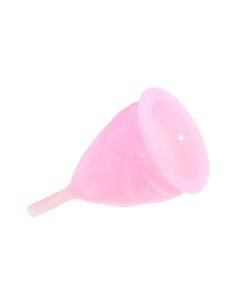 Copa Menstrual Ève Rosa Talla S Silicona Platino 2