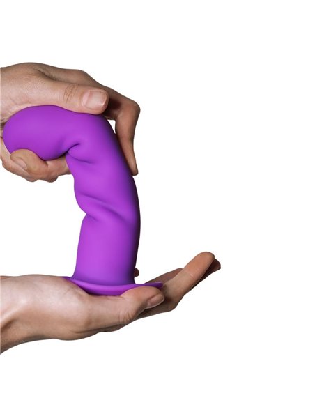 Dildo Hitsens 3 Doble Densidad Purpura
