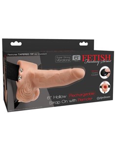 Arnes Elastico Dildo Hueco y Vibración