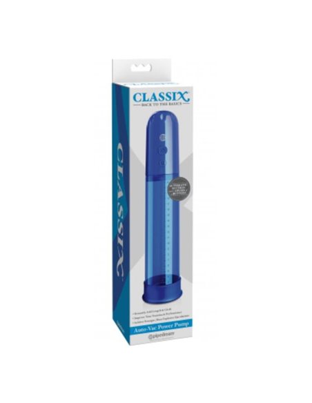 Bomba para el Pene Auto-Vac Power Azul