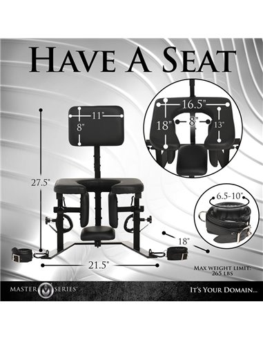 Pleasure Throne Silla para Sexo Oral