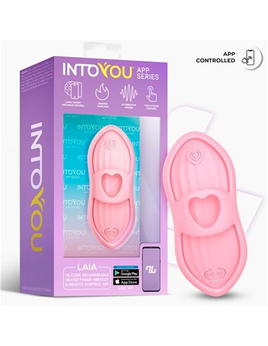 Laia Estimulador de Dedo con Calor y Funda con APP Rosa