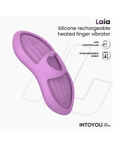 Laia Estimulador de Dedo con Calor y Funda con APP Lavanda