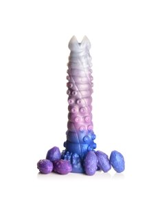 Tenta-Queen Dildo Ovipositor con 6 Huevos