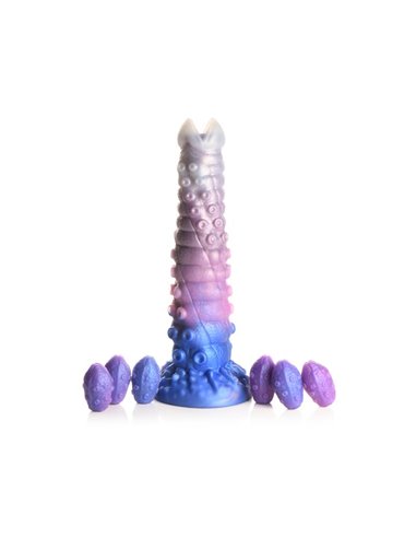 Tenta-Queen Dildo Ovipositor con 6 Huevos