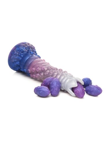 Tenta-Queen Dildo Ovipositor con 6 Huevos