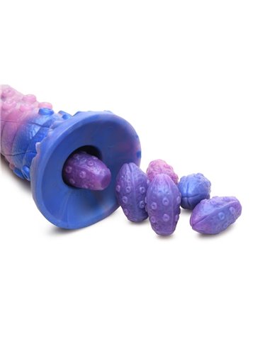 Tenta-Queen Dildo Ovipositor con 6 Huevos