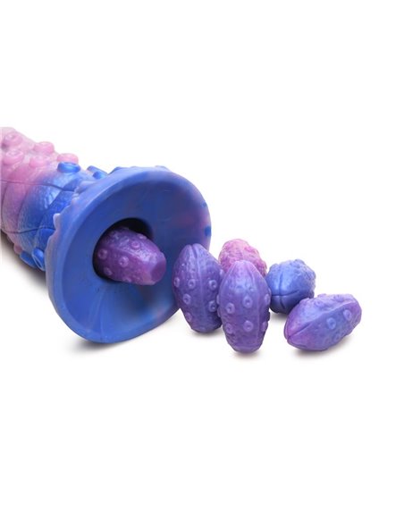 Tenta-Queen Dildo Ovipositor con 6 Huevos