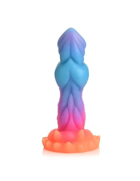 Aqua-Cock Dildo Brilla en la Oscuridad Silicona