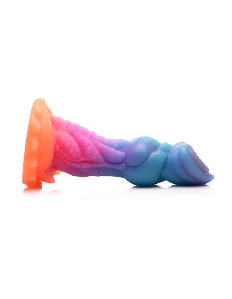 Aqua-Cock Dildo Brilla en la Oscuridad Silicona