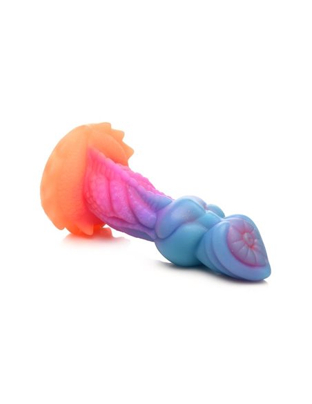 Aqua-Cock Dildo Brilla en la Oscuridad Silicona