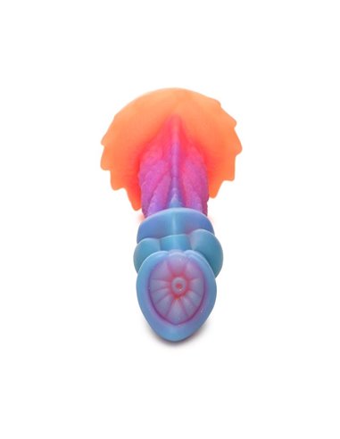 Aqua-Cock Dildo Brilla en la Oscuridad Silicona
