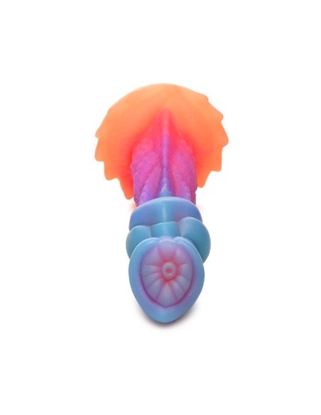 Aqua-Cock Dildo Brilla en la Oscuridad Silicona