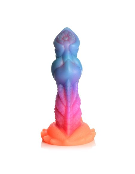 Aqua-Cock Dildo Brilla en la Oscuridad Silicona