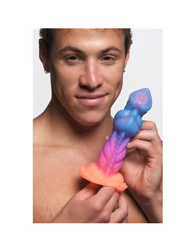 Aqua-Cock Dildo Brilla en la Oscuridad Silicona