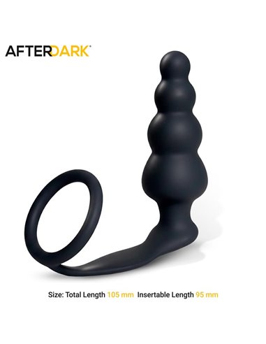 Timko Plug Anal con Anillo de Silicona