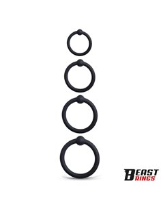 Set de 4 Anillos para el Pene Silicona 2