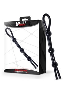 Lasso Anillo para el Pene Silicona Ajustable
