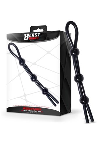 Lasso Anillo para el Pene Silicona Ajustable