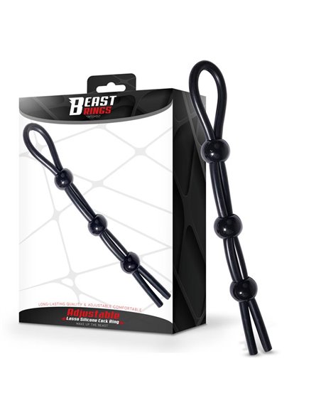 Lasso Anillo para el Pene Silicona Ajustable