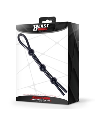 Lasso Anillo para el Pene Silicona Ajustable