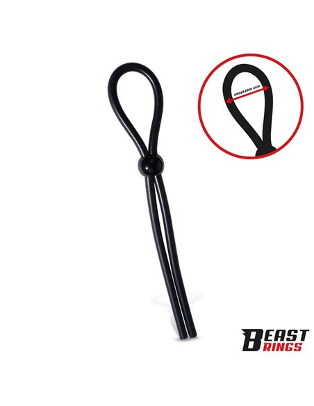 Lasso Anillo para el Pene Silicona Ajustable