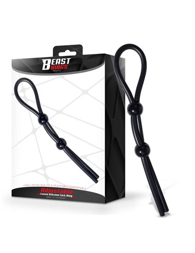 Lasso Anillo para el Pene Silicona Ajustable