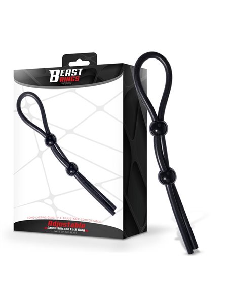 Lasso Anillo para el Pene Silicona Ajustable