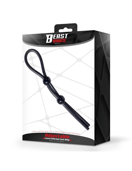 Lasso Anillo para el Pene Silicona Ajustable