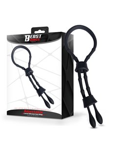 Lasso Anillo para el Pene Silicona Ajustable