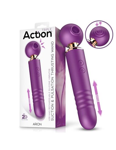 Arion Masajeador con Succión, Thrusting y Pulsación