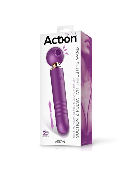 Arion Masajeador con Succión, Thrusting y Pulsación