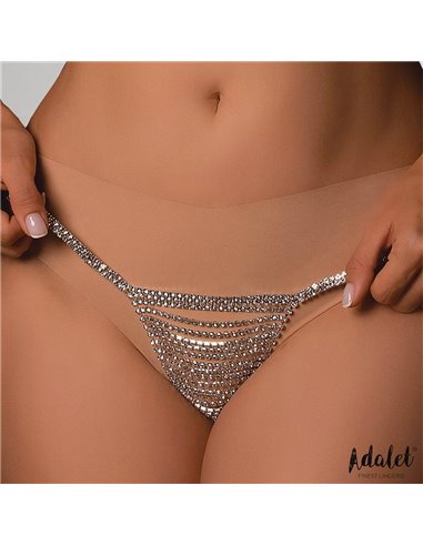 Naia Tanga Plateado Talla Única