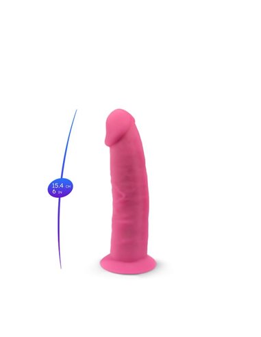 Dildo Dual Density Brilla en la Oscuridad Mod 6