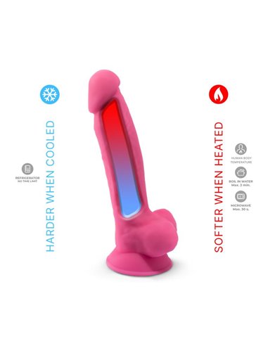 Dildo Dual density Brilla en la Oscuridad Mod 1 - 7