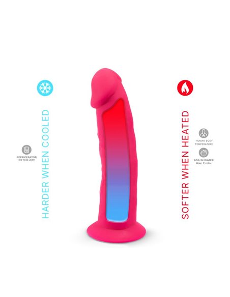 Dildo Dual Density con Vibración Mod 2 - 7