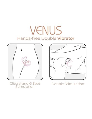 Vibrador Doble Venus con APP