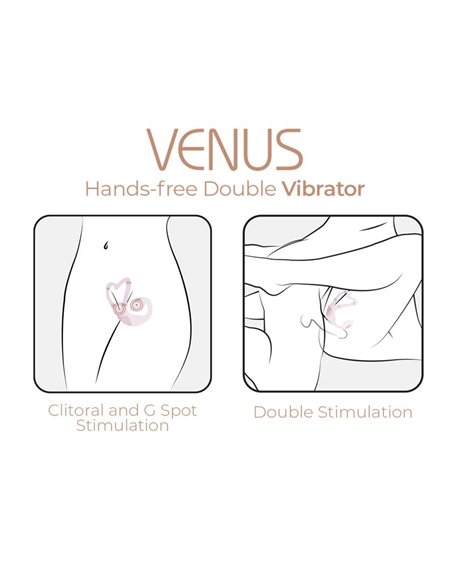Vibrador Doble Venus con APP