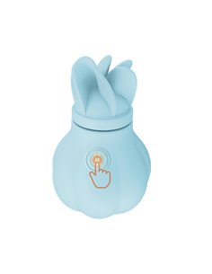 Estimulador Caress Vibración y Rotación Light blue 2