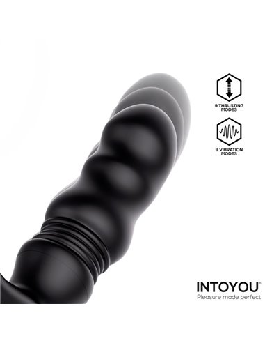 Womp Masajeador Prostático con Vibración, Thrusting y Control Remoto