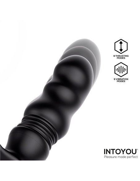 Womp Masajeador Prostático con Vibración, Thrusting y Control Remoto