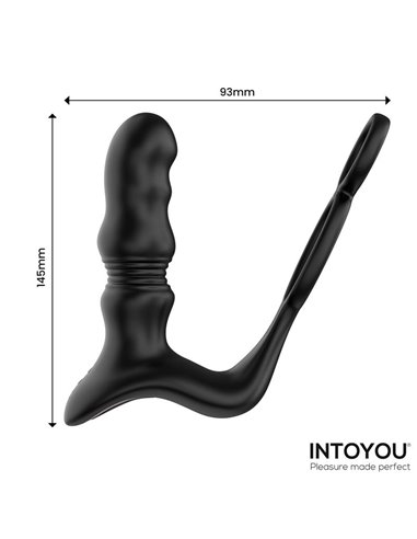 Womp Masajeador Prostático con Vibración, Thrusting y Control Remoto
