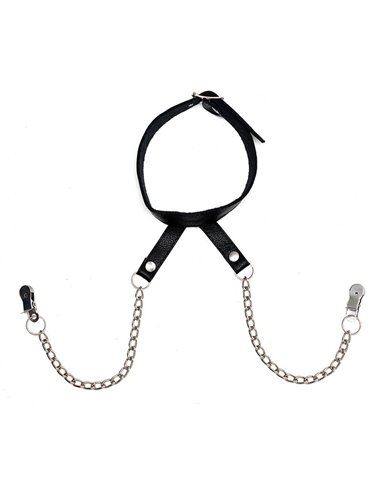 Pinzas para Pezones con Cadena y Collar