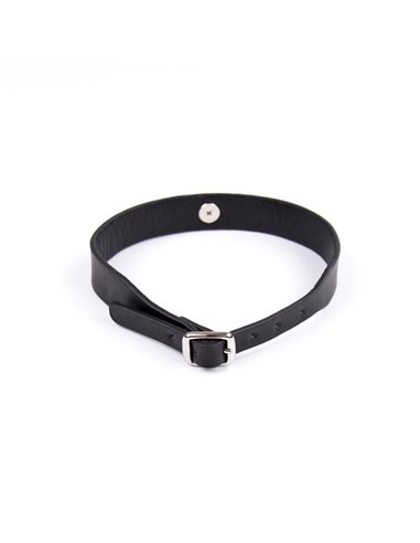 Collar con Cascabel Ajustable 43 cm Negro