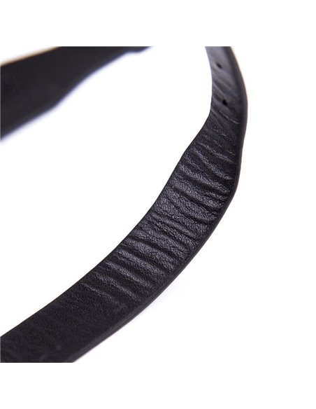 Collar con Cascabel Ajustable 43 cm Negro