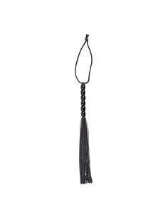 Flogger de Silicona con Mango con 6 Bolas 26 cm Negro 2