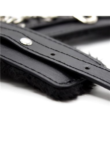Esposas para Tobillos con Interior Acolchado 35 cm Negro
