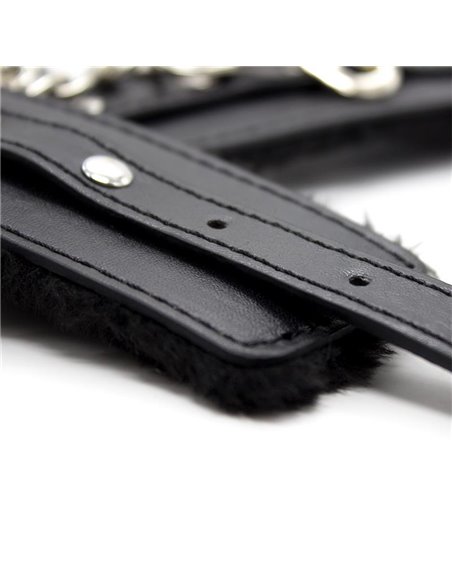 Esposas para Tobillos con Interior Acolchado 35 cm Negro