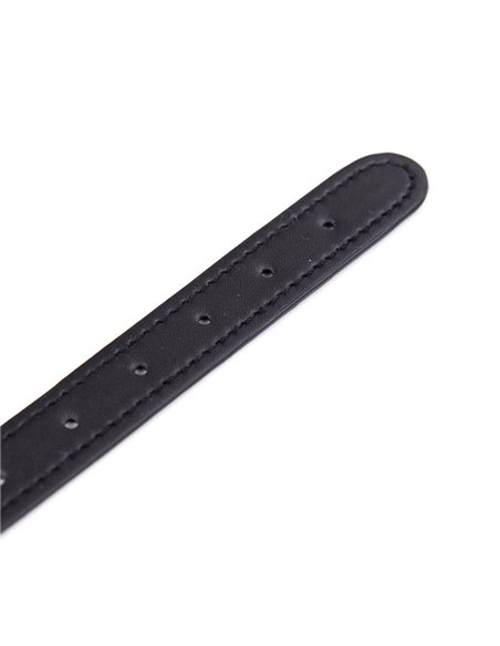 Collar con Pinchos Ajustable 43 cm Negro