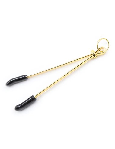 Pinzas para Pezones Metal Negro/Dorado